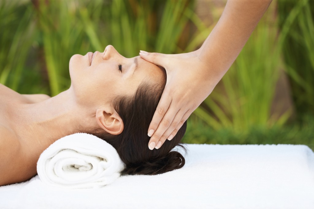 Blissful head massage